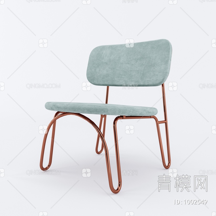 单人椅3D模型下载【ID:1002549】
