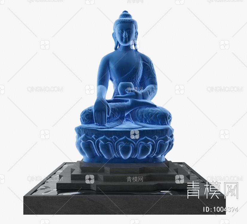 佛祖雕像3D模型下载【ID:1004394】