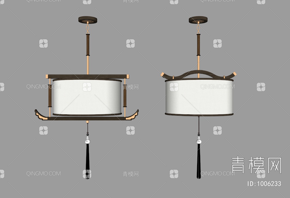 吊灯SU模型下载【ID:1006233】