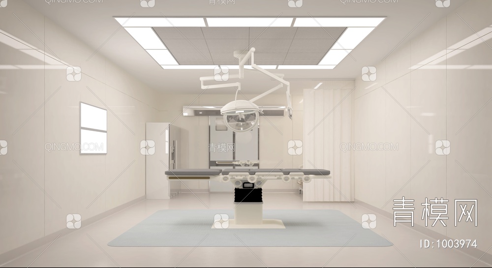 医院手术室3D模型下载【ID:1003974】