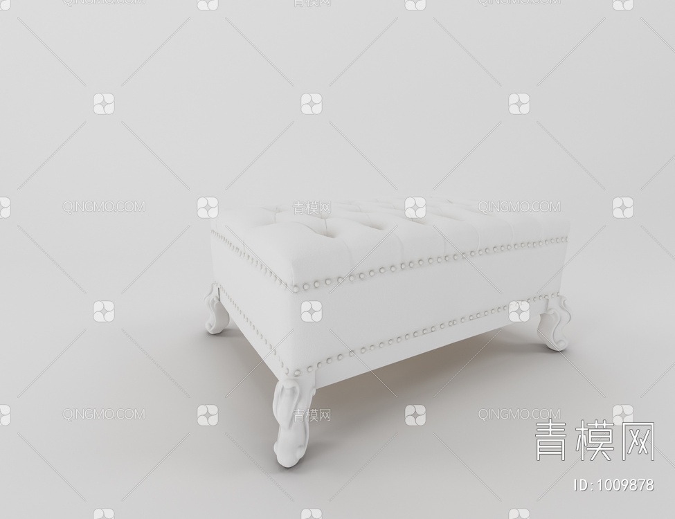 经典凳子 沙发凳3D模型下载【ID:1009878】