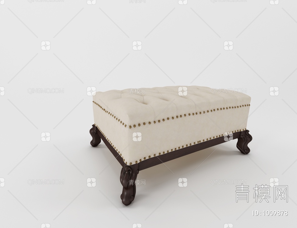 经典凳子 沙发凳3D模型下载【ID:1009878】