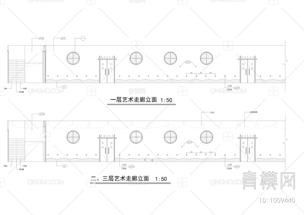 幼儿园装修施工图【ID:1009440】