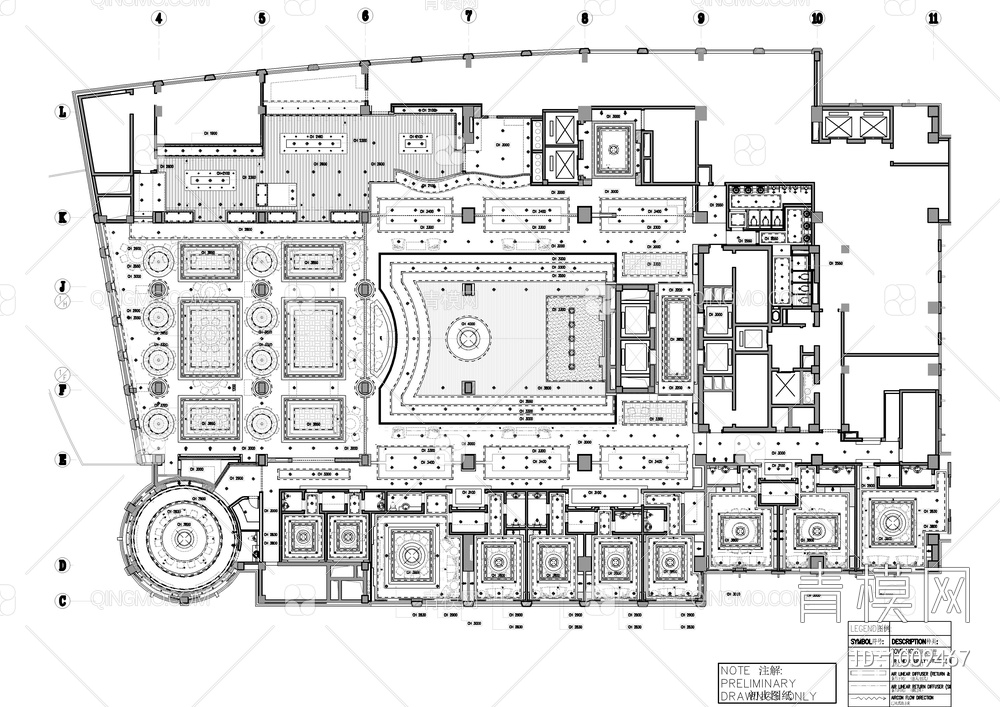 锦绣喜来登大酒店施工图【ID:1009467】