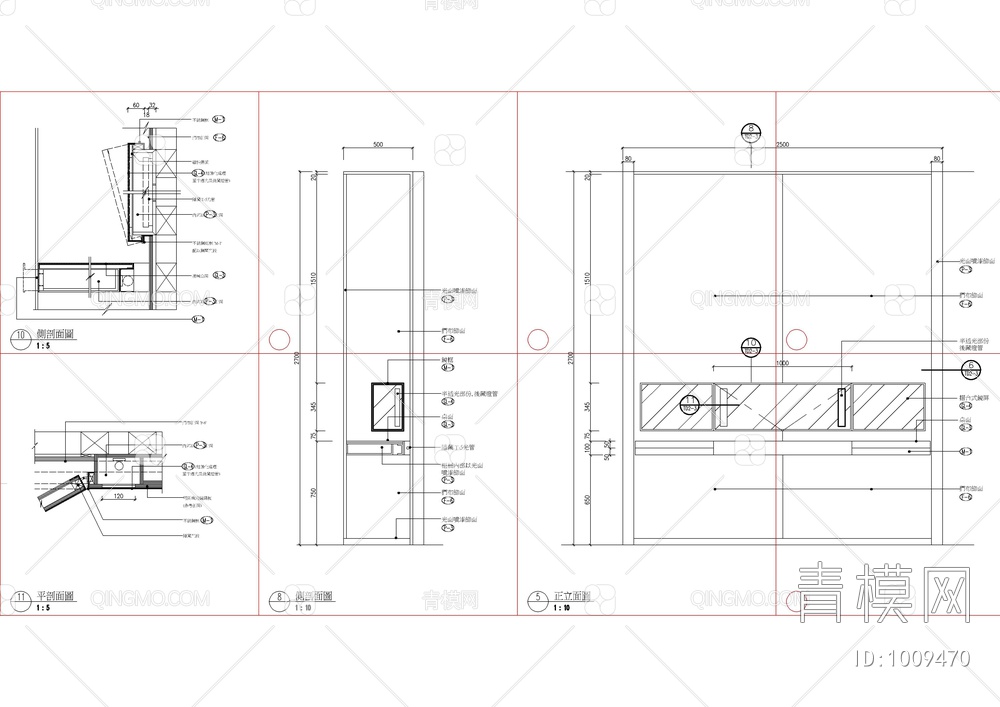 梁志天大型天家居空间办公施工图【ID:1009470】