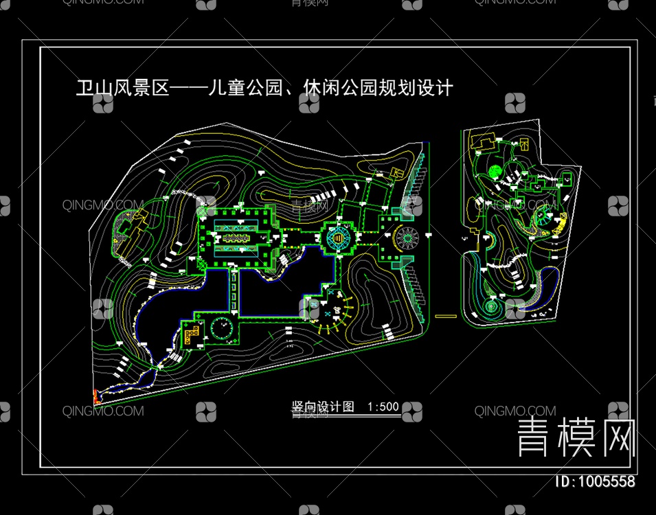 公园竖向设计【ID:1005558】