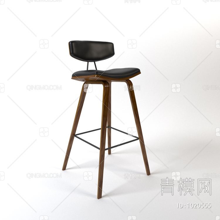 吧椅3D模型下载【ID:1020555】