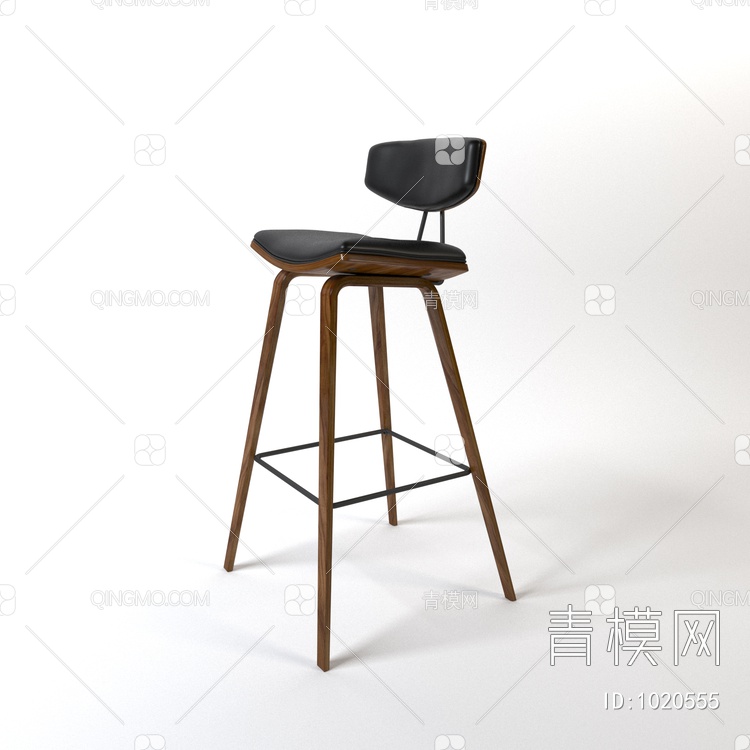 吧椅3D模型下载【ID:1020555】
