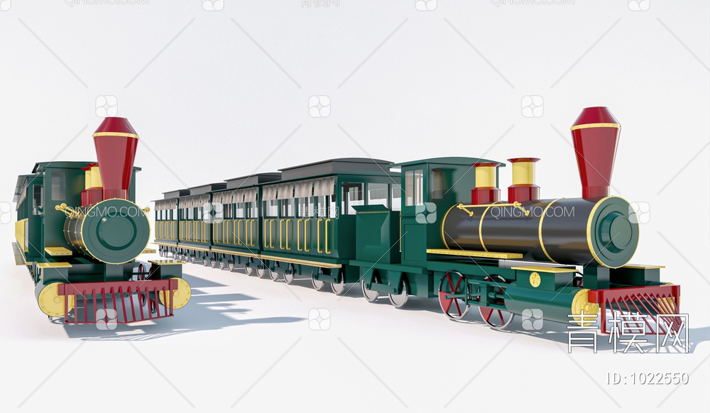 火车SU模型下载【ID:1022550】