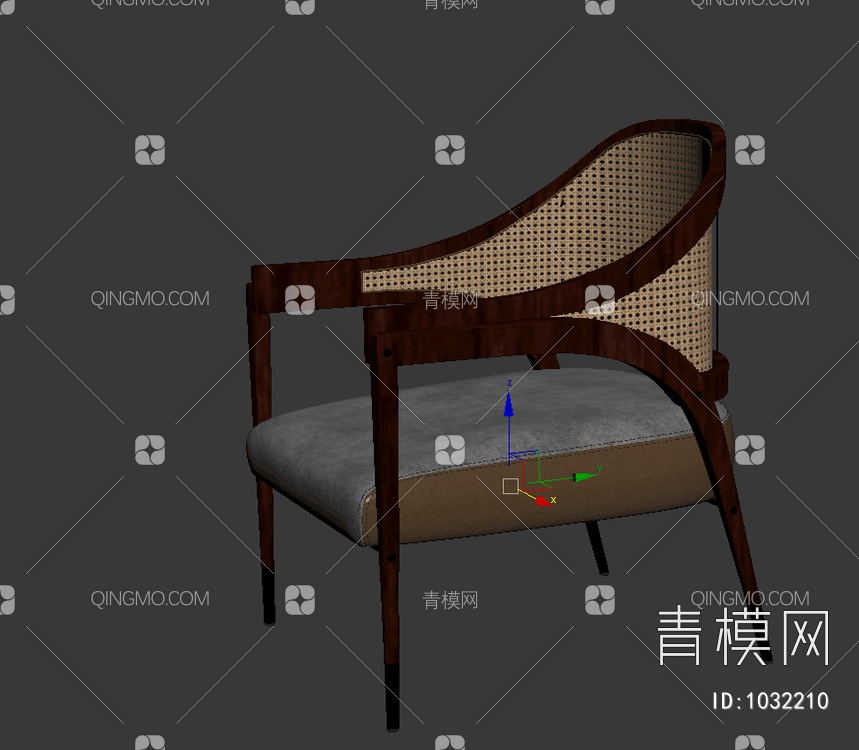 单椅SU模型下载【ID:1032210】