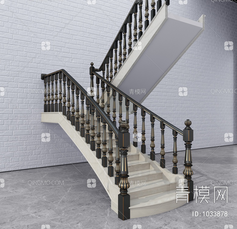 楼梯3D模型下载【ID:1033878】