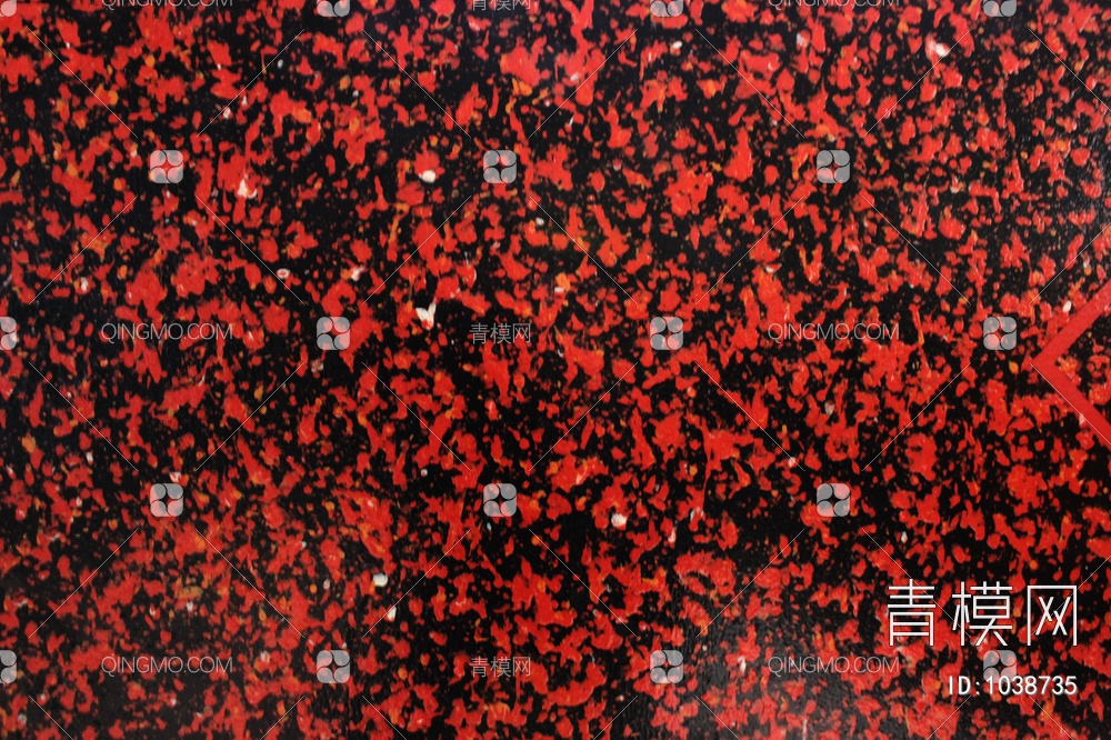 仿大理石漆水包水仿石漆多彩漆多彩涂料墙面材料印度红贴图下载【ID:1038735】
