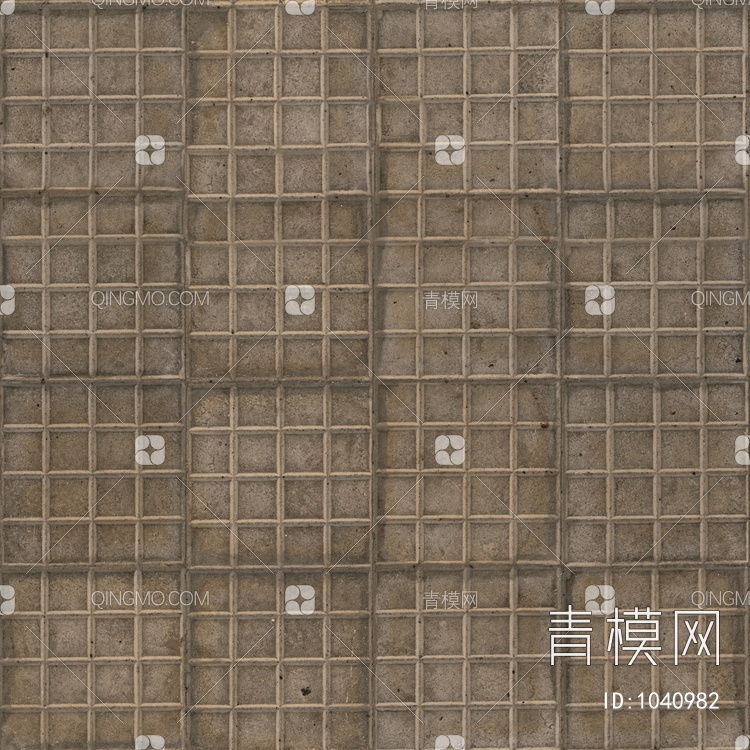 户外石材地砖 广场砖贴图下载【ID:1040982】