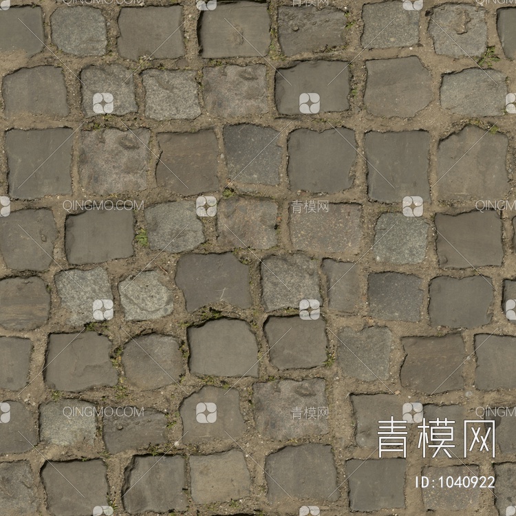 户外石材地砖 广场砖贴图下载【ID:1040922】