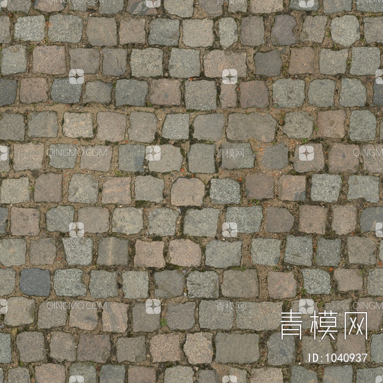 户外石材地砖 广场砖贴图下载【ID:1040937】