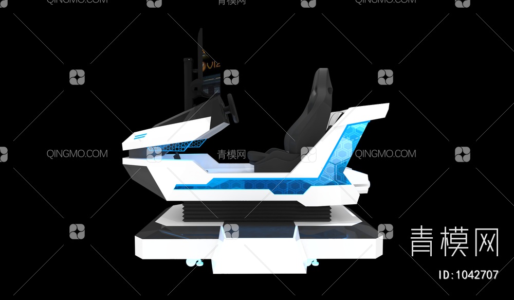 VR赛车3D模型下载【ID:1042707】