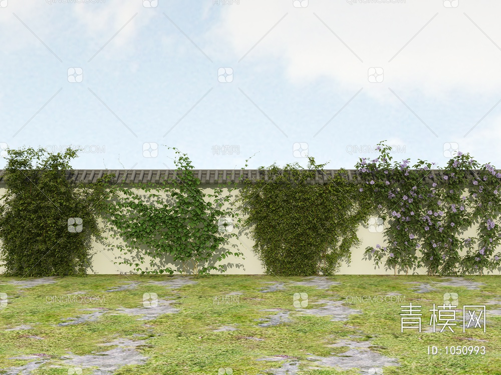 灌木、藤类植物3D模型下载【ID:1050993】