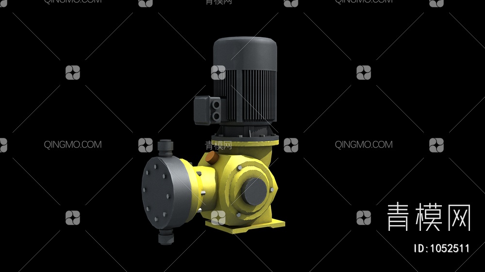 泵 计量泵 流量泵3D模型下载【ID:1052511】