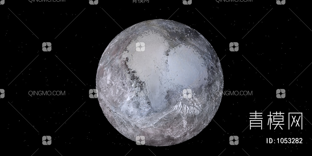 星球 冥王星3D模型下载【ID:1053282】