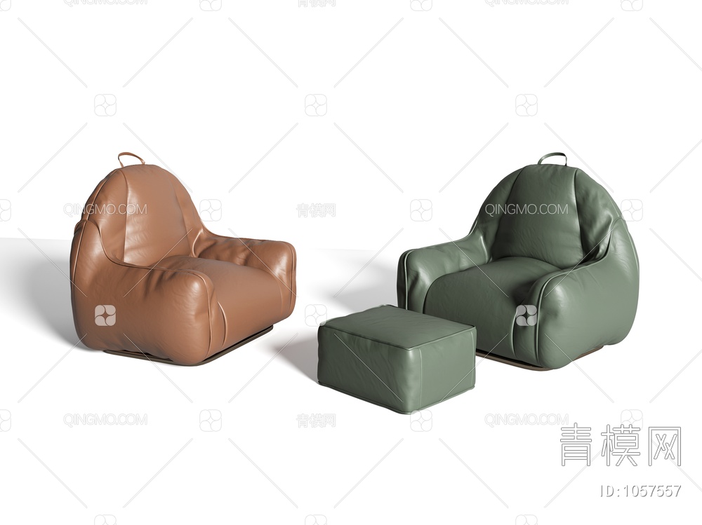 懒人沙发3D模型下载【ID:1057557】