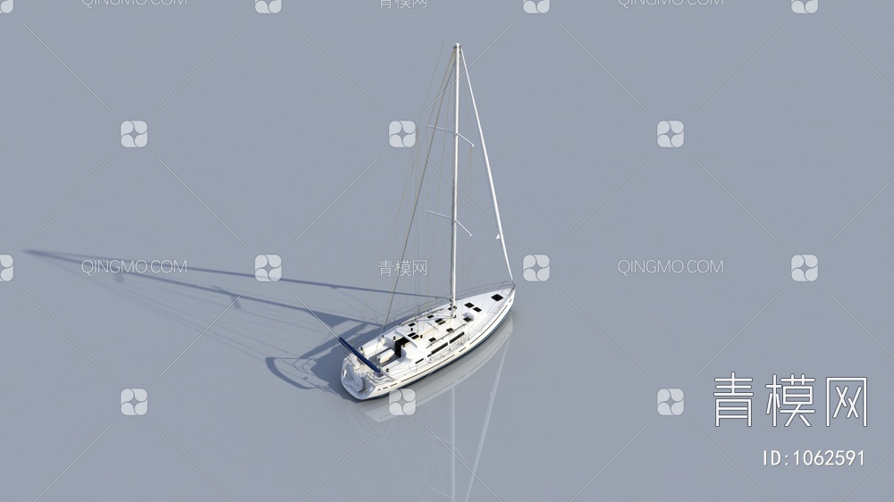 帆船3D模型下载【ID:1062591】
