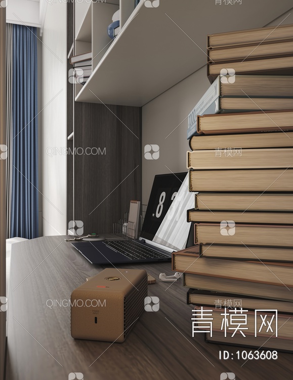 儿童房3D模型下载【ID:1063608】