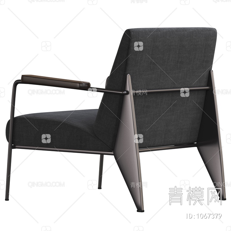单椅3D模型下载【ID:1067379】