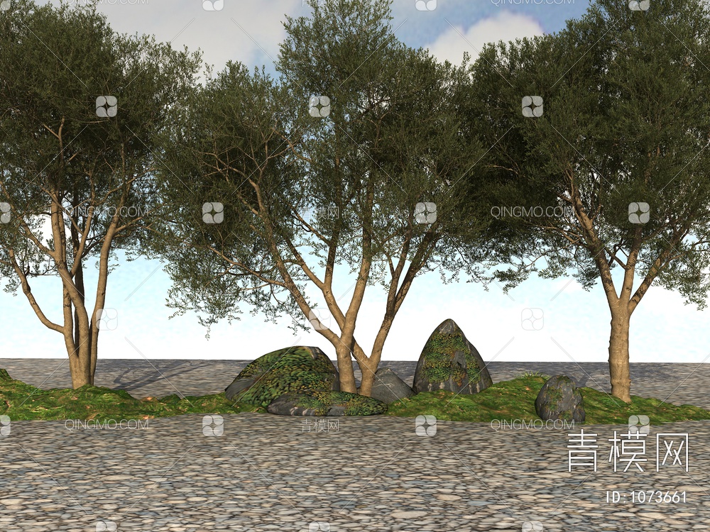 树3D模型下载【ID:1073661】