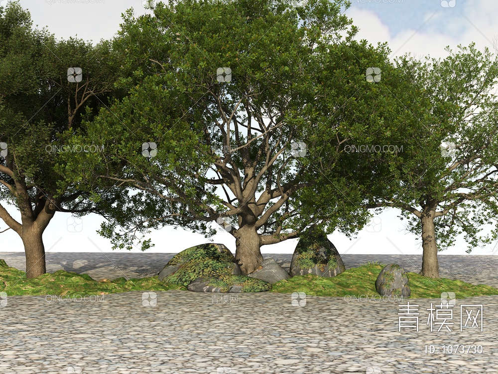 树3D模型下载【ID:1073730】