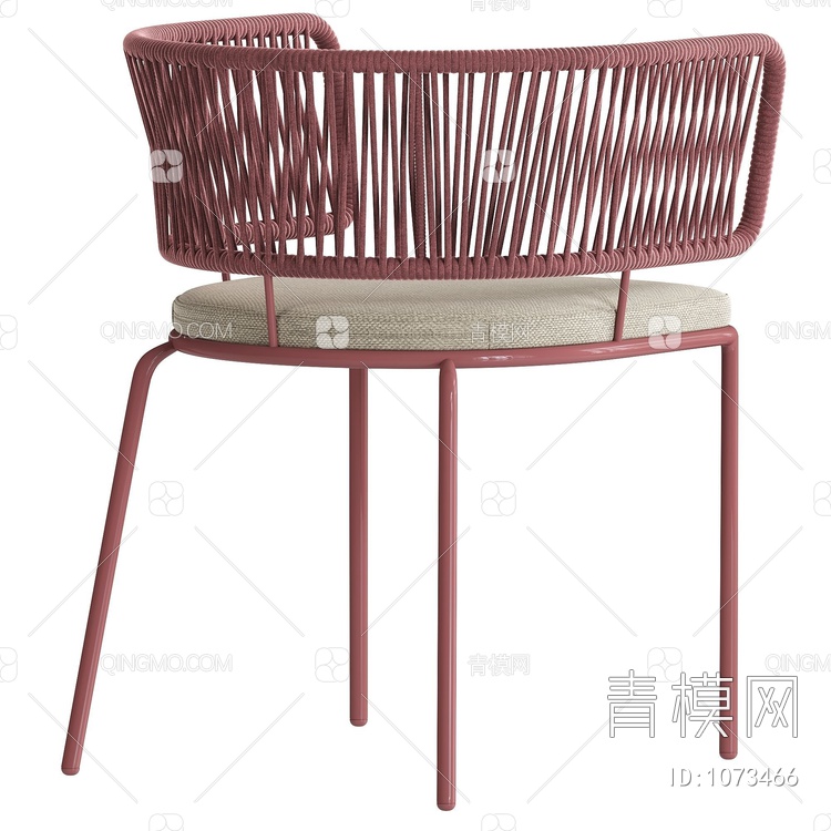 休闲桌椅组合3D模型下载【ID:1073466】