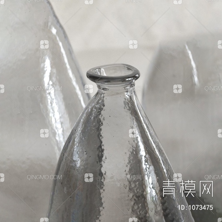 不规则玻璃瓶3D模型下载【ID:1073475】