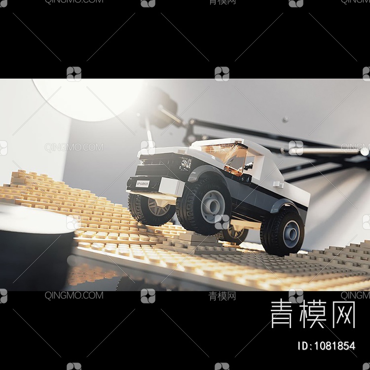 乐高 汽车3D模型下载【ID:1081854】