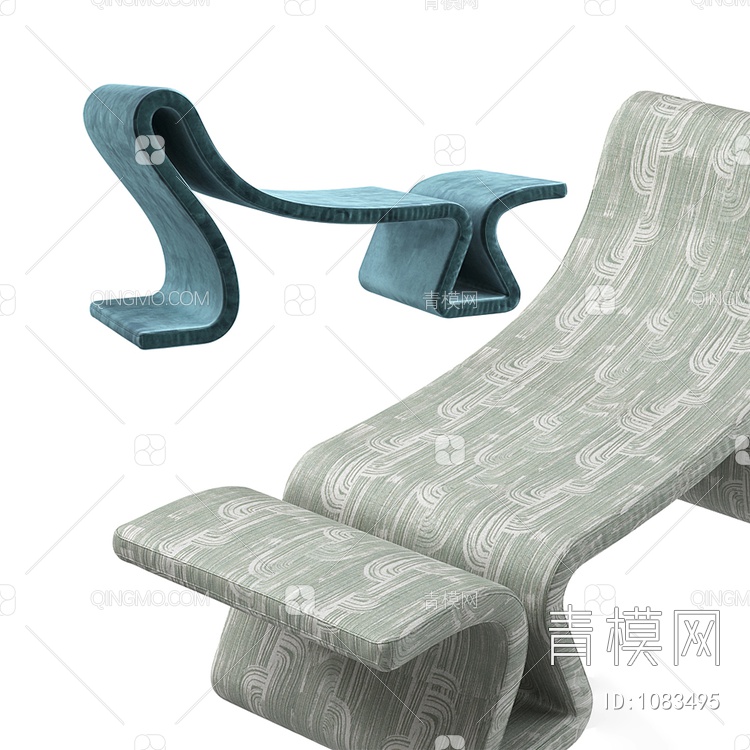 休闲造型椅3D模型下载【ID:1083495】