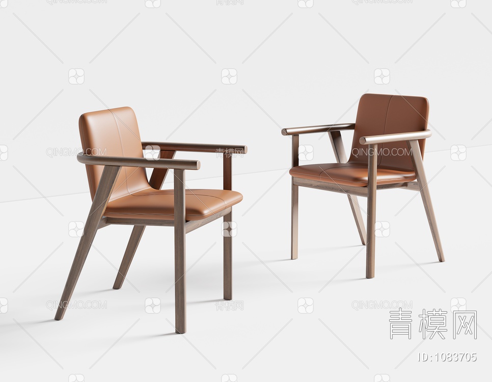 单椅3D模型下载【ID:1083705】