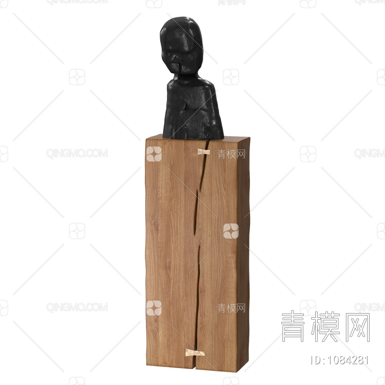 人物雕塑3D模型下载【ID:1084281】
