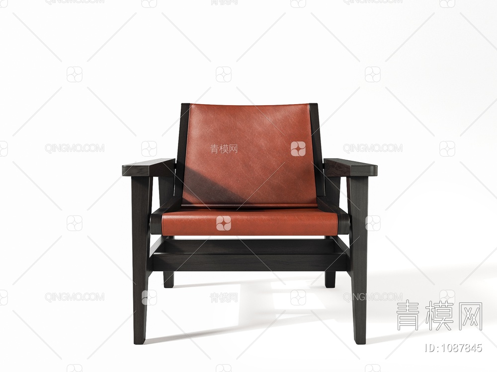 单椅3D模型下载【ID:1087845】