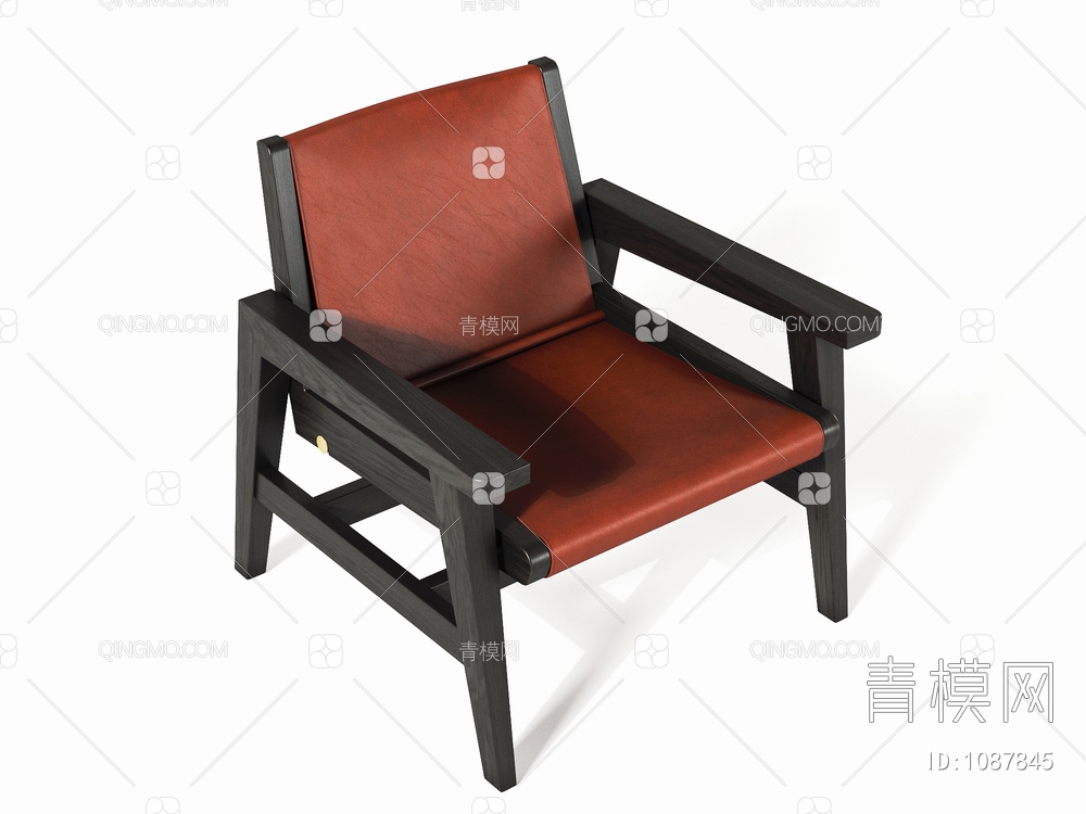 单椅3D模型下载【ID:1087845】