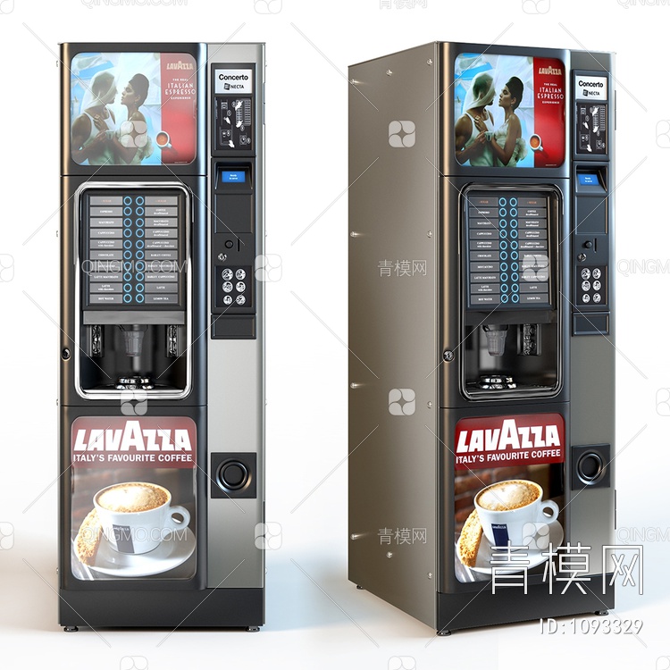 咖啡机3D模型下载【ID:1093329】