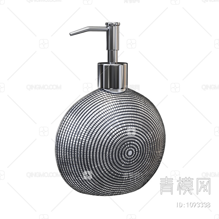 浴室沐浴露金属瓶3D模型下载【ID:1093338】