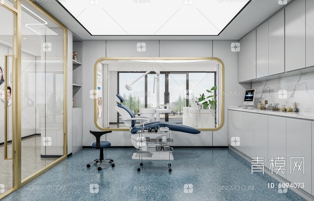 牙科医院3D模型下载【ID:1094073】