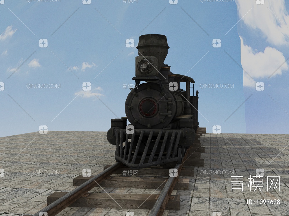 火车3D模型下载【ID:1097628】