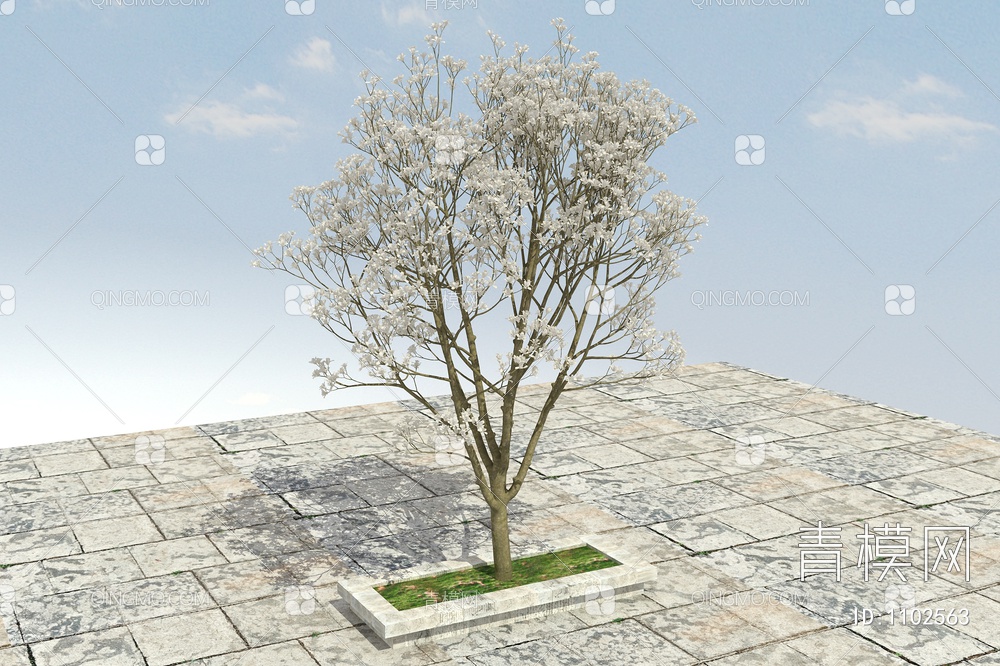 梨树3D模型下载【ID:1102563】
