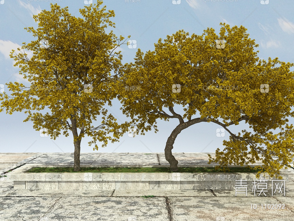景观树3D模型下载【ID:1102092】