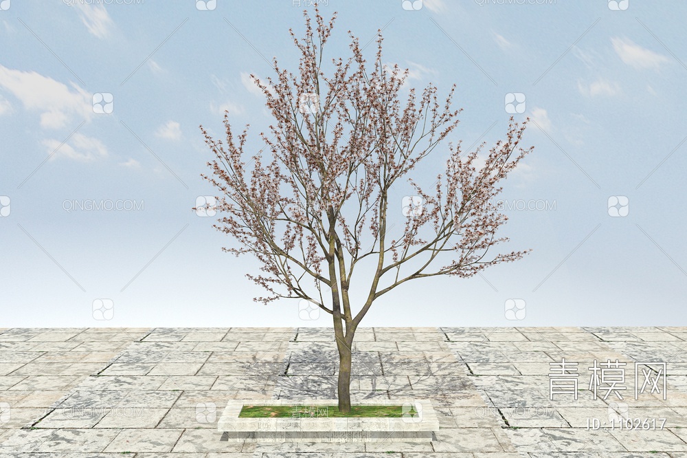 桃树3D模型下载【ID:1102617】