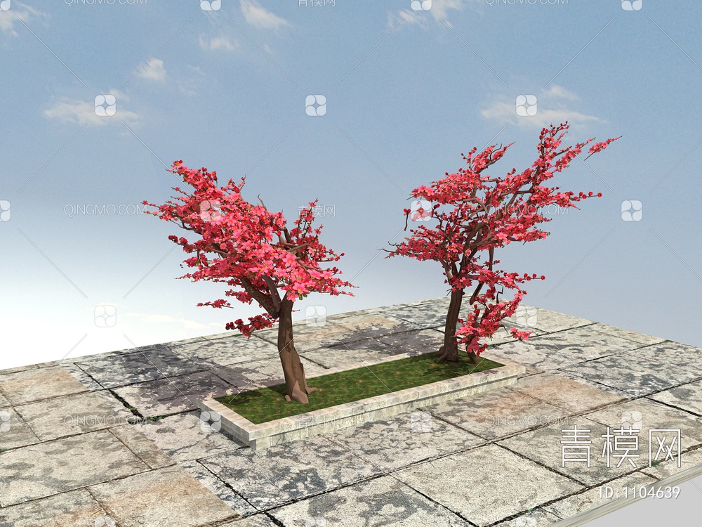 梅花 梅花树3D模型下载【ID:1104639】
