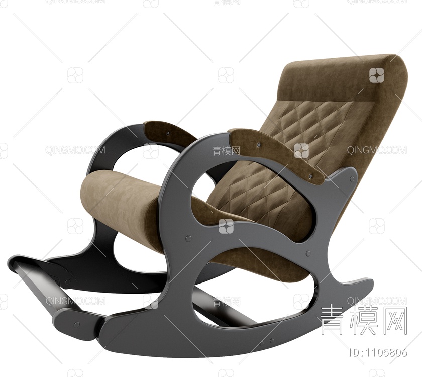 躺椅SU模型下载【ID:1105806】