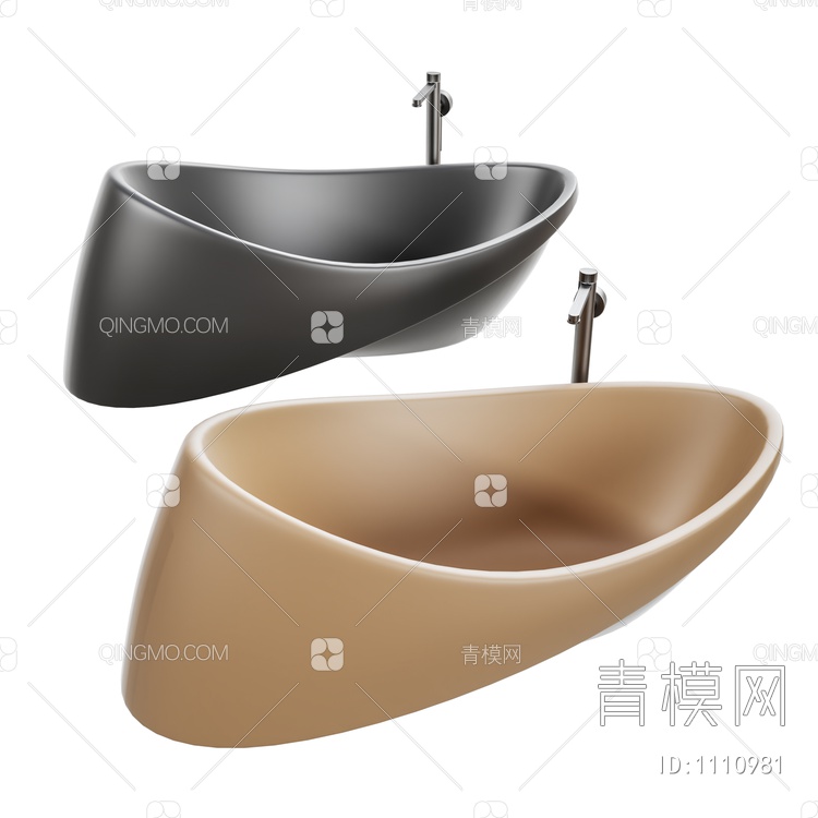 浴缸3D模型下载【ID:1110981】