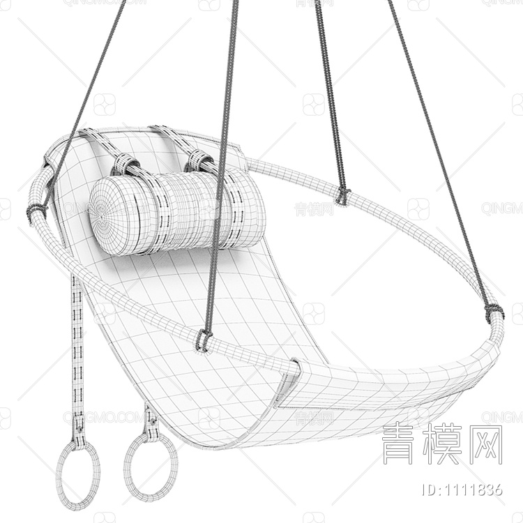 皮革吊椅3D模型下载【ID:1111836】