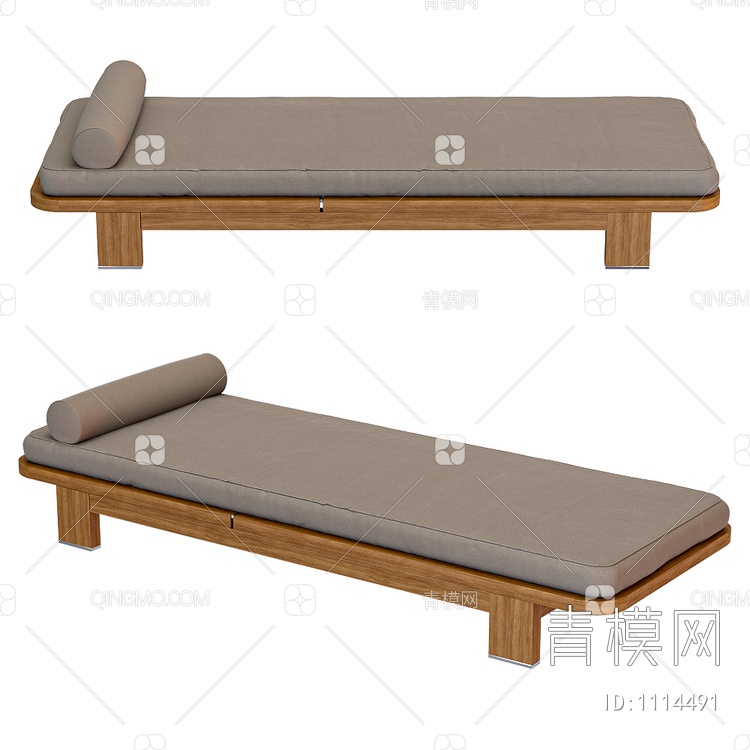 休闲沙发凳3D模型下载【ID:1114491】