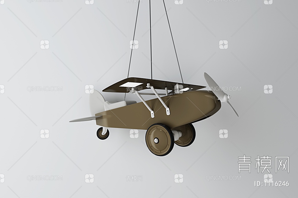 吊灯 吸顶灯 飞机吊灯3D模型下载【ID:1116246】